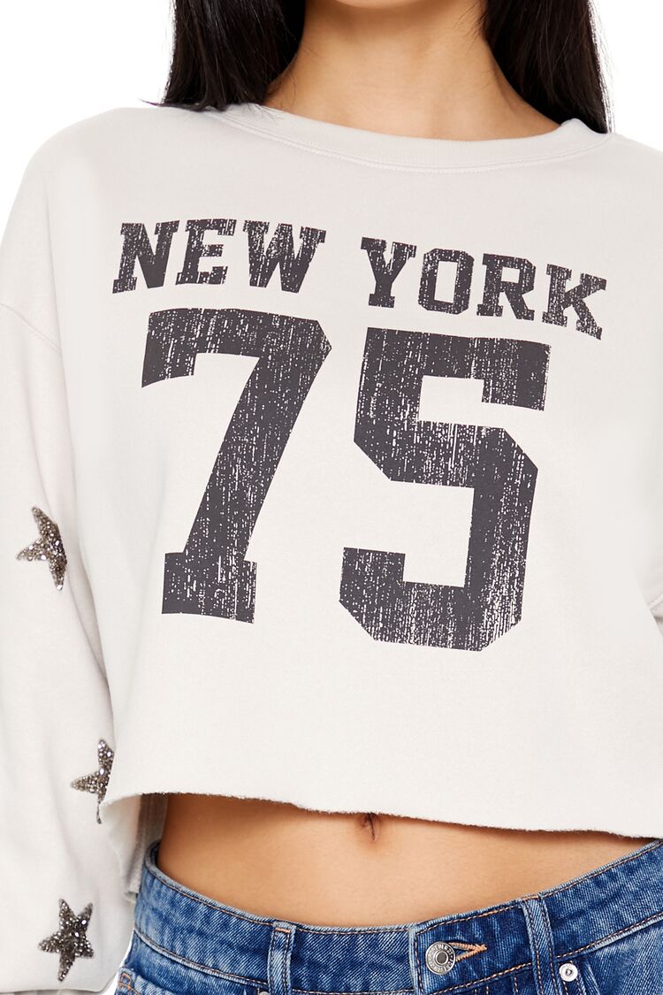 New York 75 Cropped Pullover | Forever 21 Womens