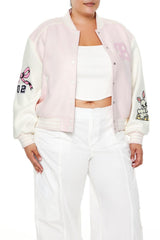 Plus Size Bunny Bomber Jacket | Forever 21 Womens
