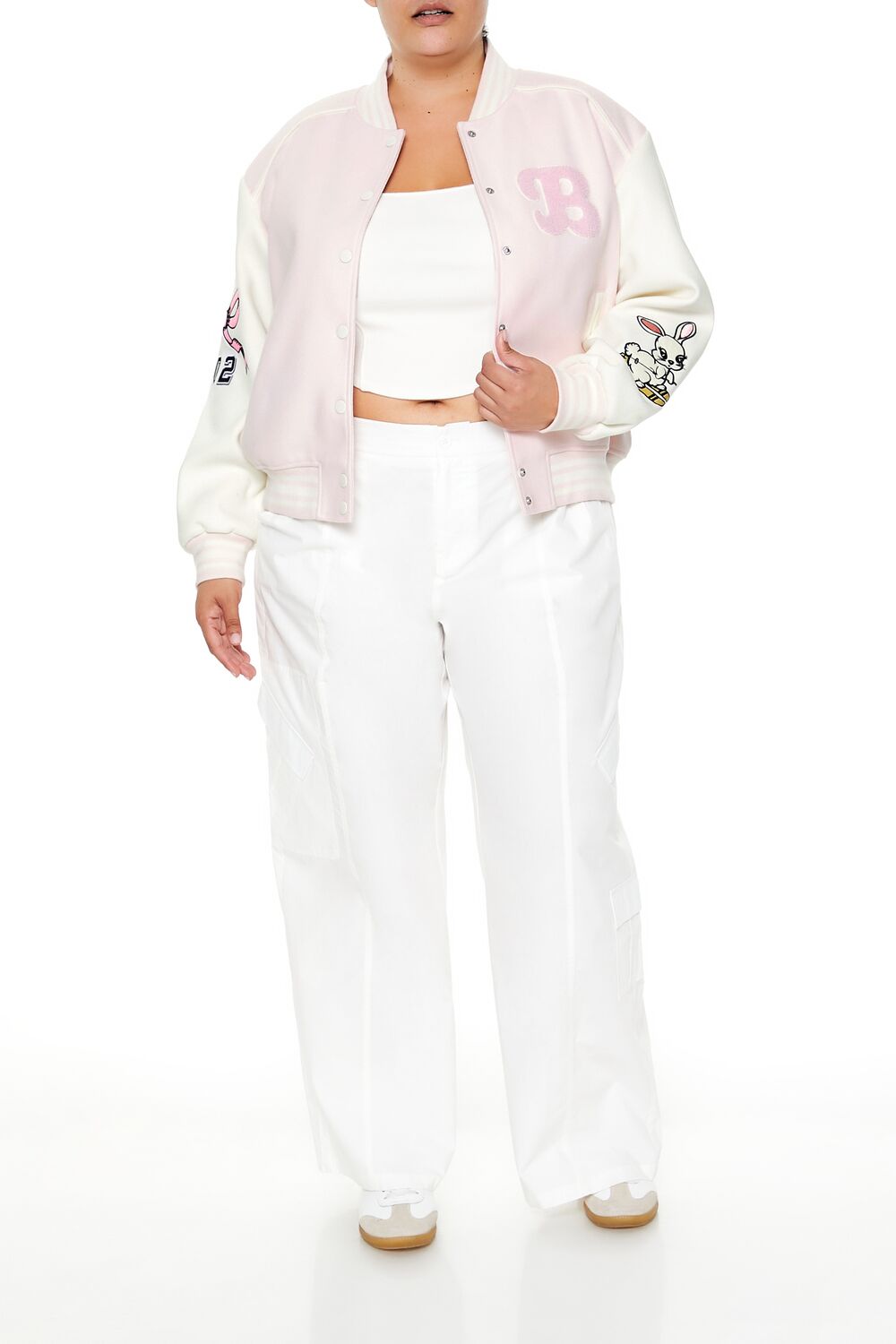 Plus Size Bunny Bomber Jacket | Forever 21 Womens