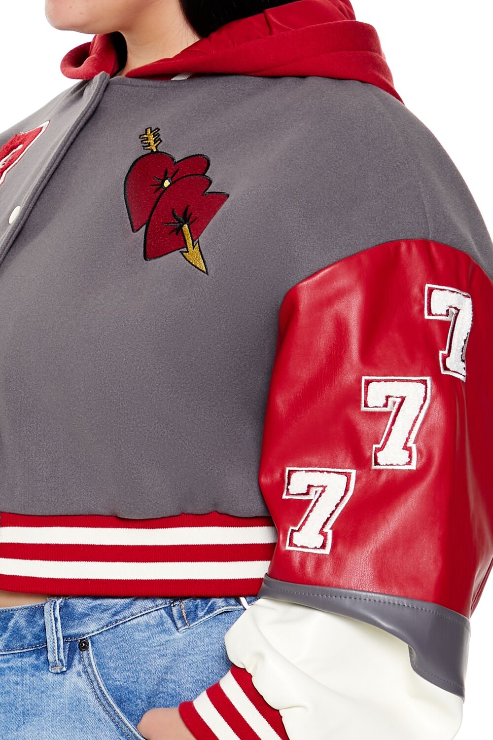 Plus Size Baby Girl Varsity Jacket | Forever 21 Womens