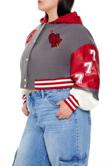 Plus Size Baby Girl Varsity Jacket | Forever 21 Womens