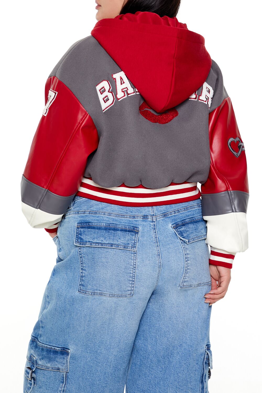 Plus Size Baby Girl Varsity Jacket | Forever 21 Womens