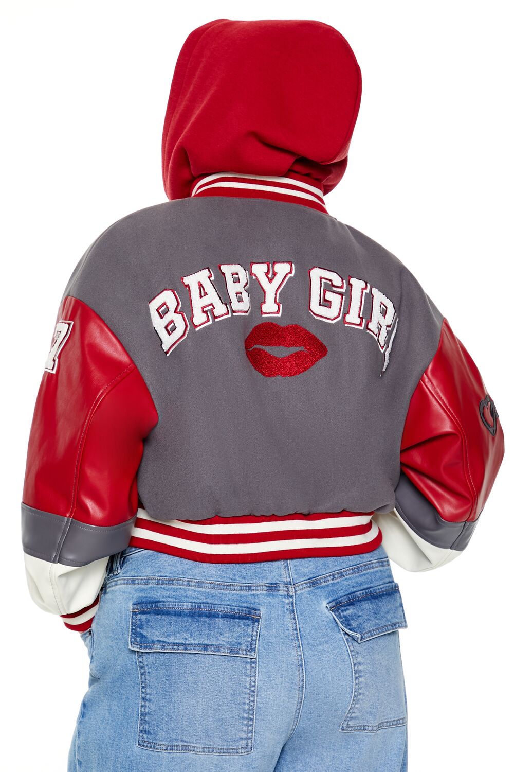 Plus Size Baby Girl Varsity Jacket | Forever 21 Womens