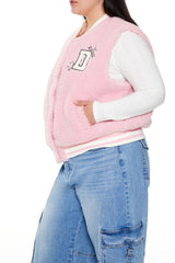 Plus Size Delusional Varsity Jacket | Forever 21 Womens