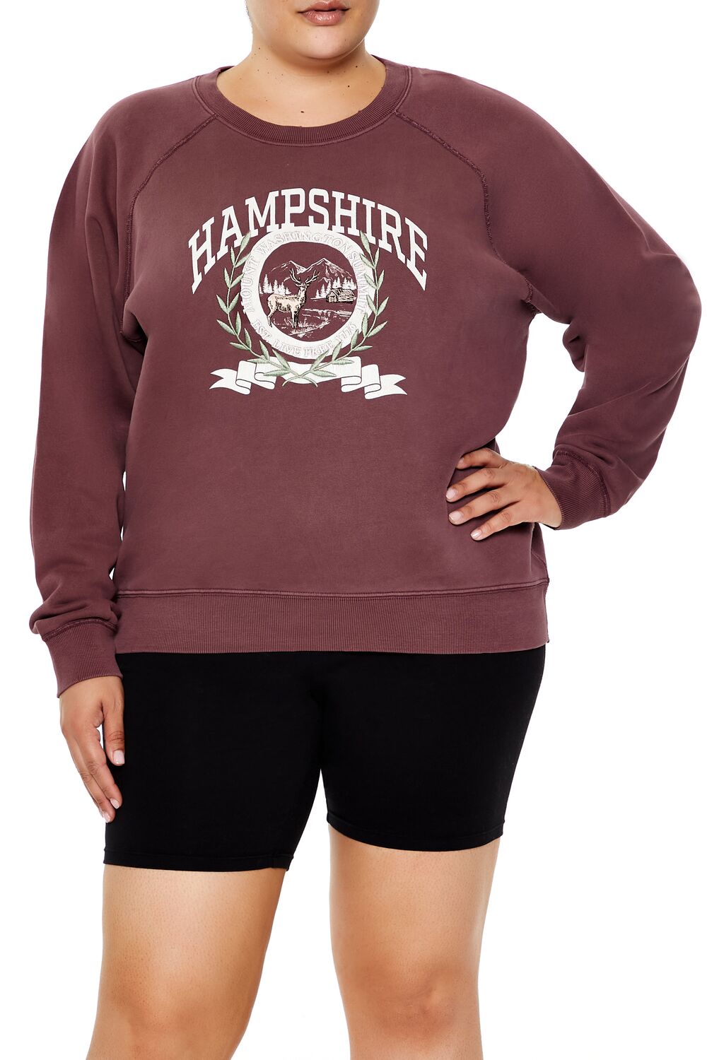 Plus Size Hampshire Fleece Pullover | Forever 21 Womens