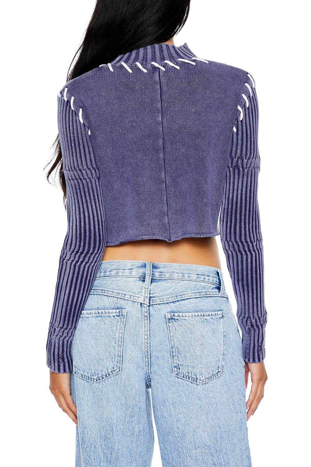 Whipstitched Cropped Sweater | Forever 21 Womens