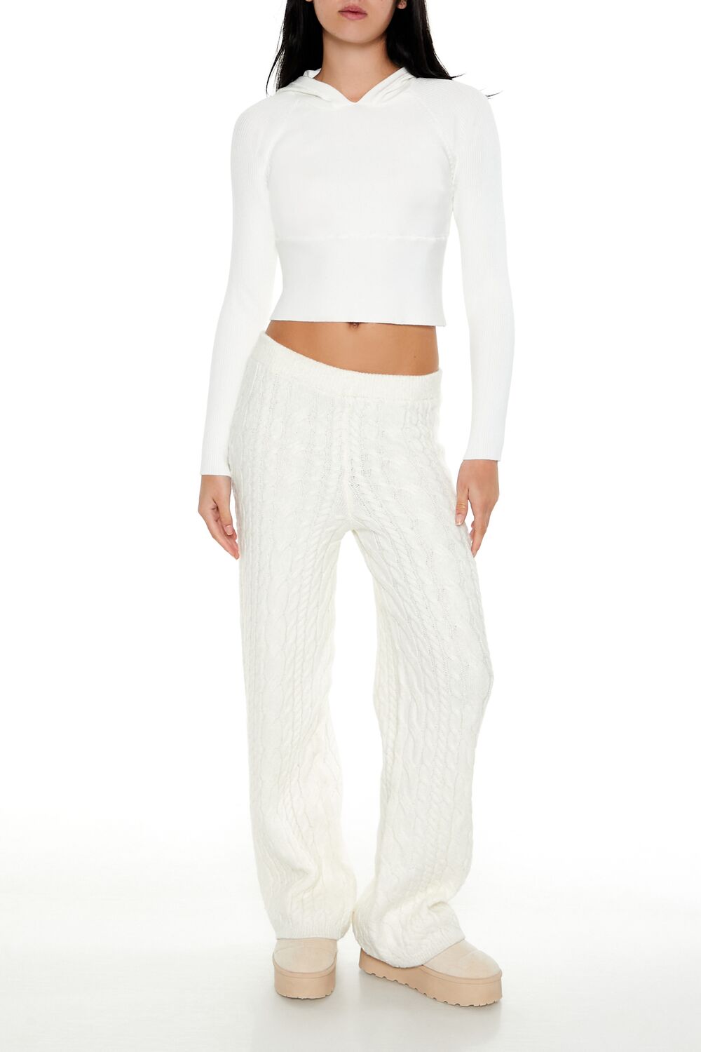 Hooded Raglan Sweater | Forever 21 Womens