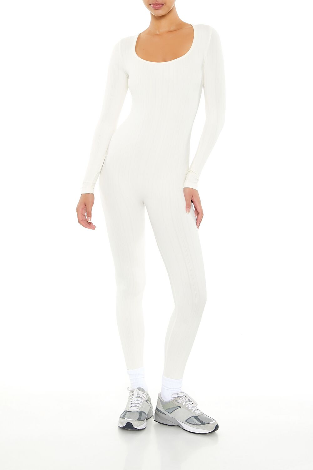 Scoop Ribbed Knit Jumpsuit | Forever 21 Womens