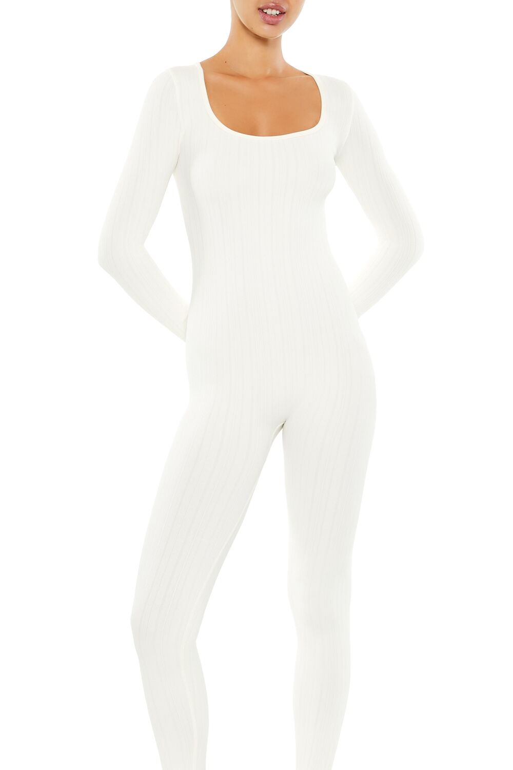 Scoop Ribbed Knit Jumpsuit | Forever 21 Womens