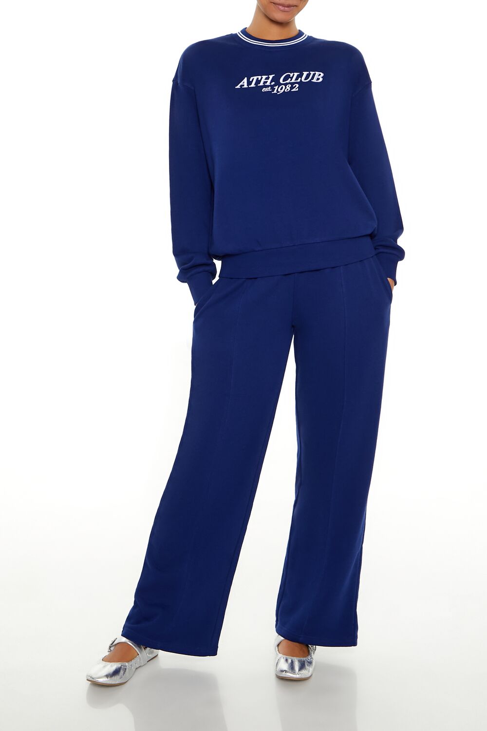Fleece Varsity-Striped Pullover | Forever 21 Womens