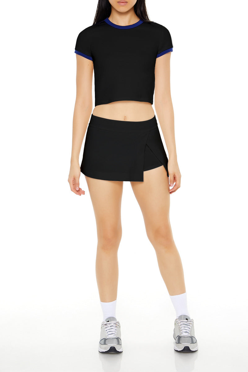 Tulip-Hem Flare Skort | Forever 21 Womens