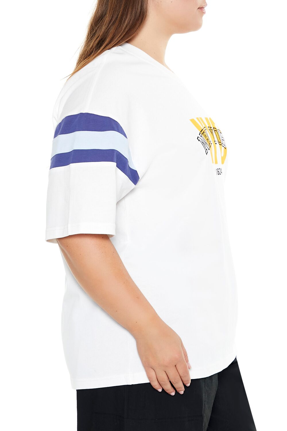 Plus Size Striped New York Tee | Forever 21 Womens