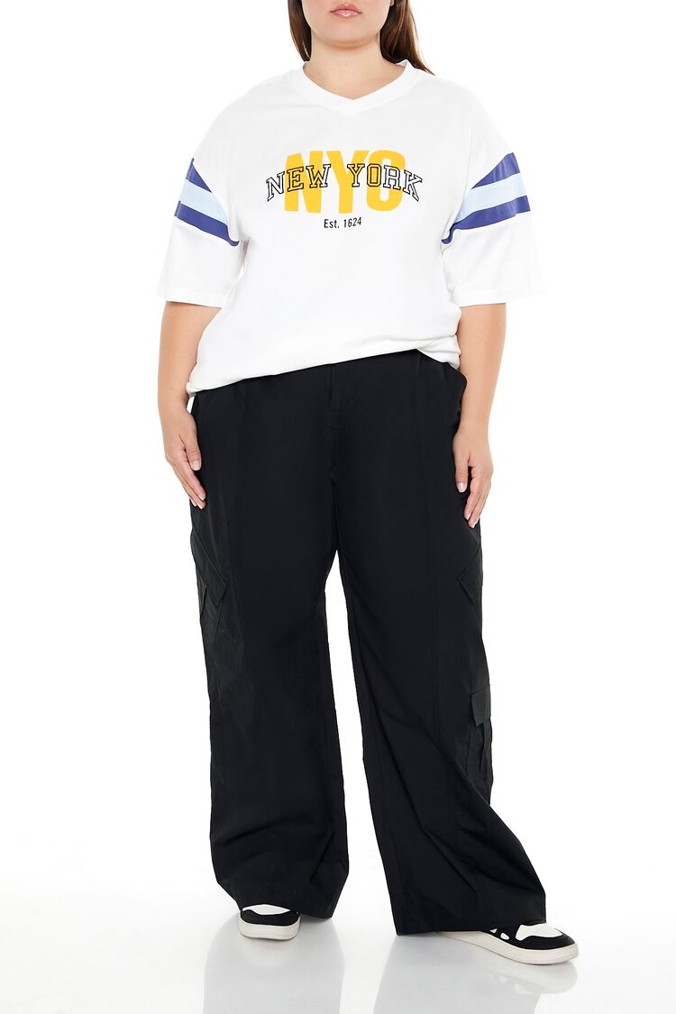 Plus Size Striped New York Tee | Forever 21 Womens