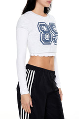 New York 89 Cropped Combo Tee | Forever 21 Womens