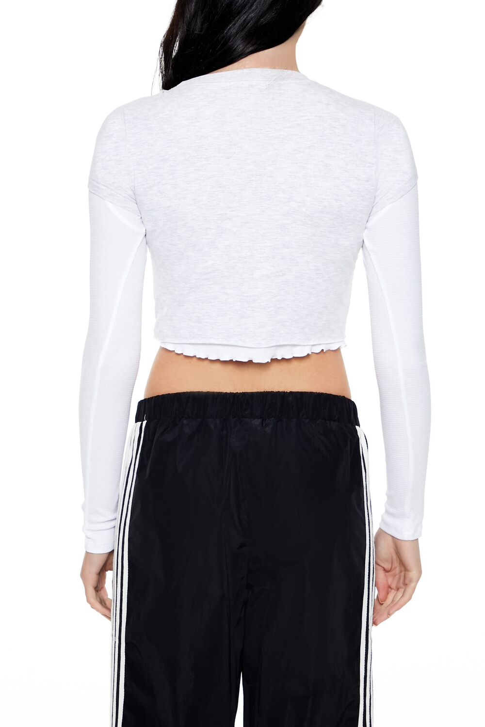 New York 89 Cropped Combo Tee | Forever 21 Womens