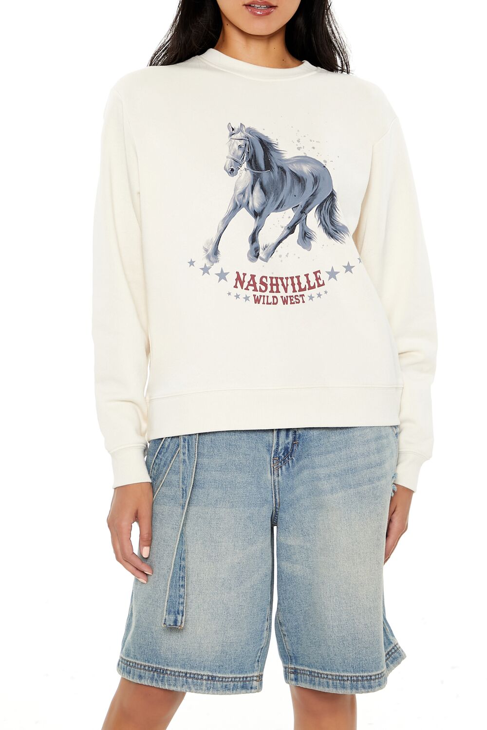 Nashville Wild West Pullover | Forever 21 Womens