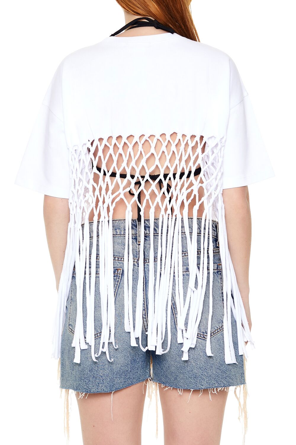 Crochet Fringe Tee | Forever 21 Womens