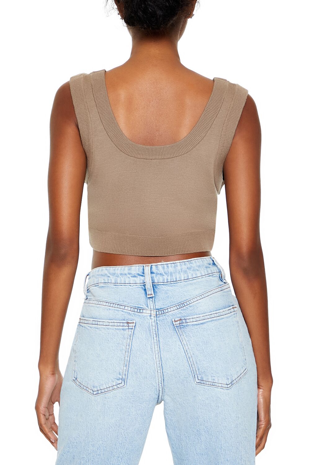 Cropped Sweater Vest | Forever 21 Womens