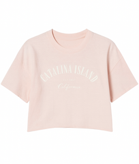 Catalina Island Boxy Cropped Tee | Forever 21 Womens
