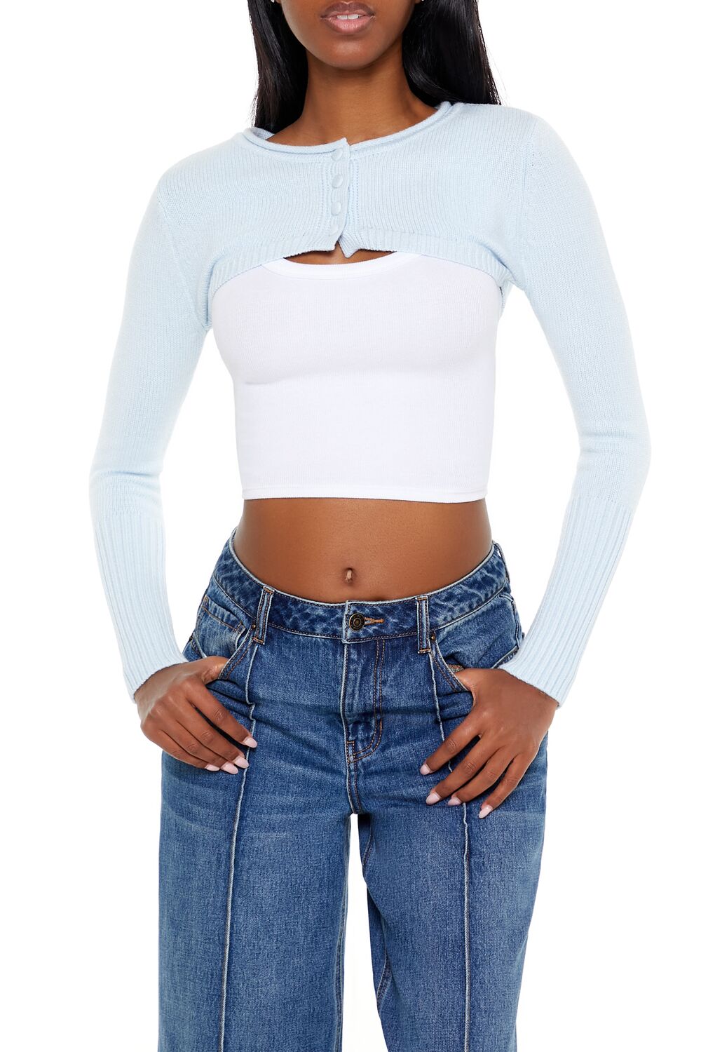 Shrug Cardigan Sweater | Forever 21 Womens