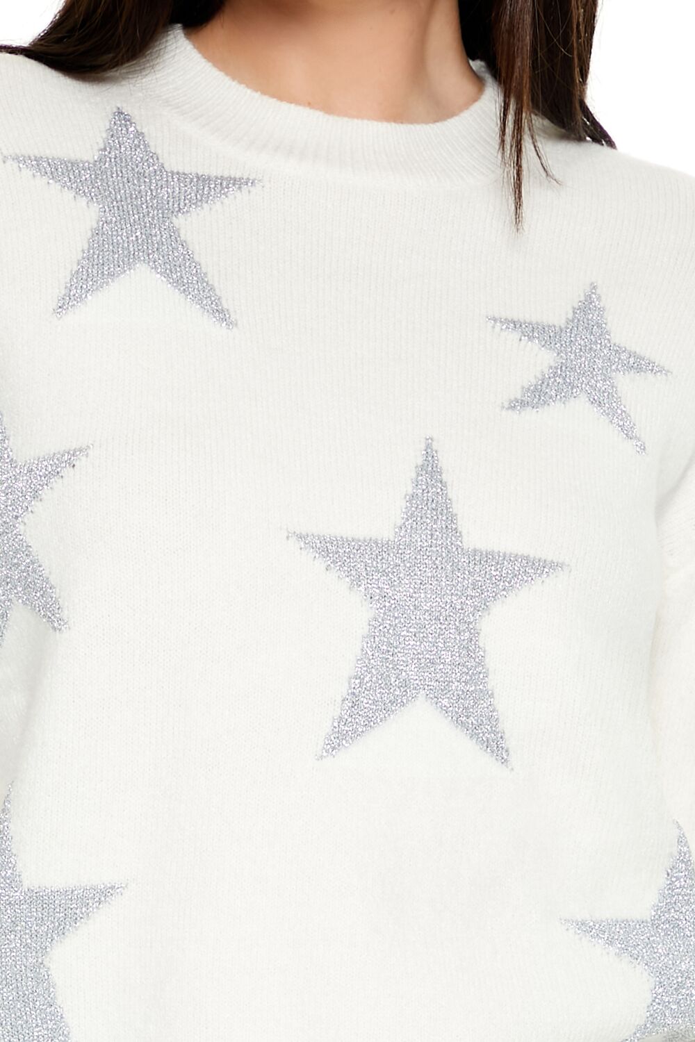 Star Print Sweater | Forever 21 Womens