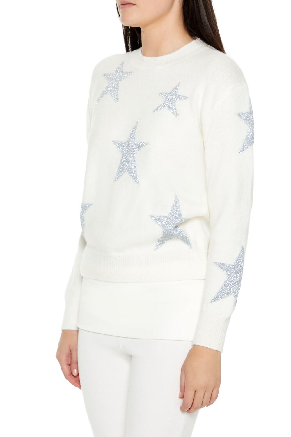 Star Print Sweater | Forever 21 Womens