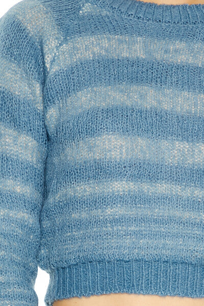 Striped Cropped Sweater | Forever 21 Womens