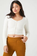 Seamless Ribbed Knit Crop Top | Forever 21 Womens