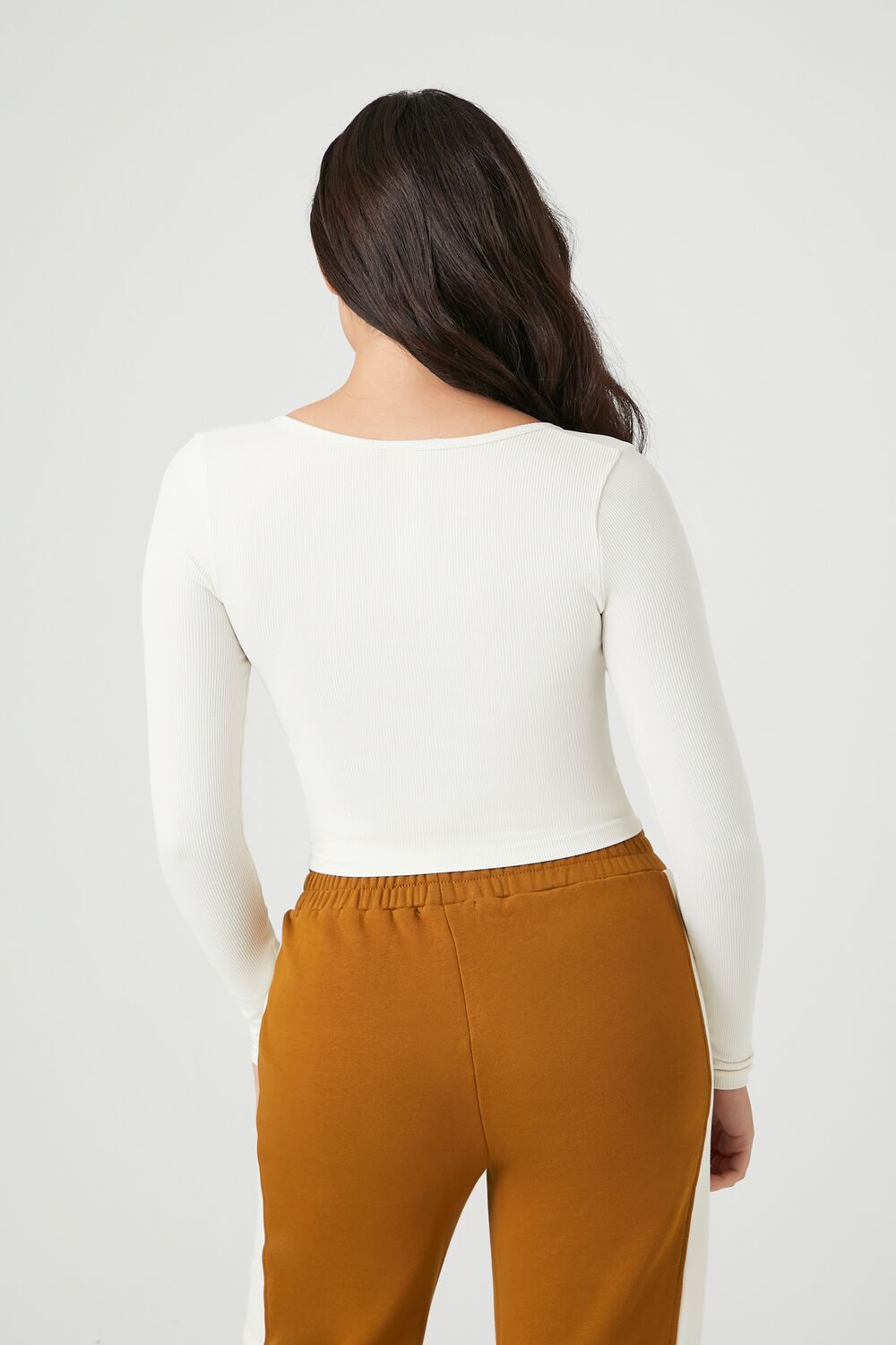Seamless Ribbed Knit Crop Top | Forever 21 Womens