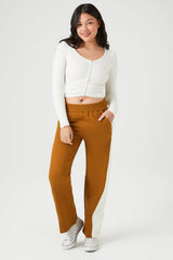Seamless Ribbed Knit Crop Top | Forever 21 Womens