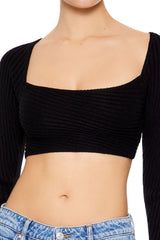 Super Cropped Sweater-Knit Top | Forever 21 Womens