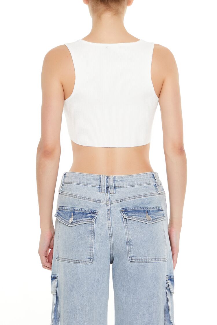 Ribbed Sweater-Knit Crop Top | Forever 21 Womens