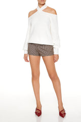 Crisscross Off-the-Shoulder Sweater | Forever 21 Womens
