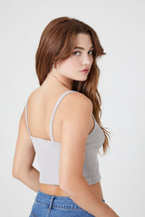 Seamless Mineral Wash Cropped Cami | Forever 21 Womens