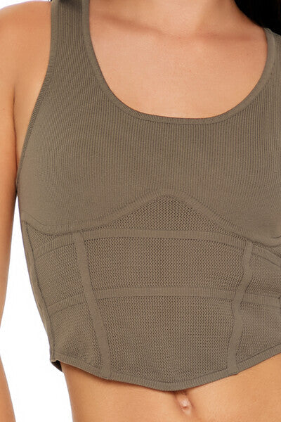 Sweater-Knit Corset Tank Top | Forever 21 Womens