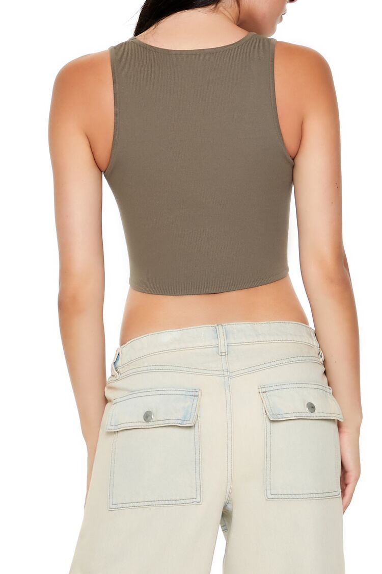 Sweater-Knit Corset Tank Top | Forever 21 Womens