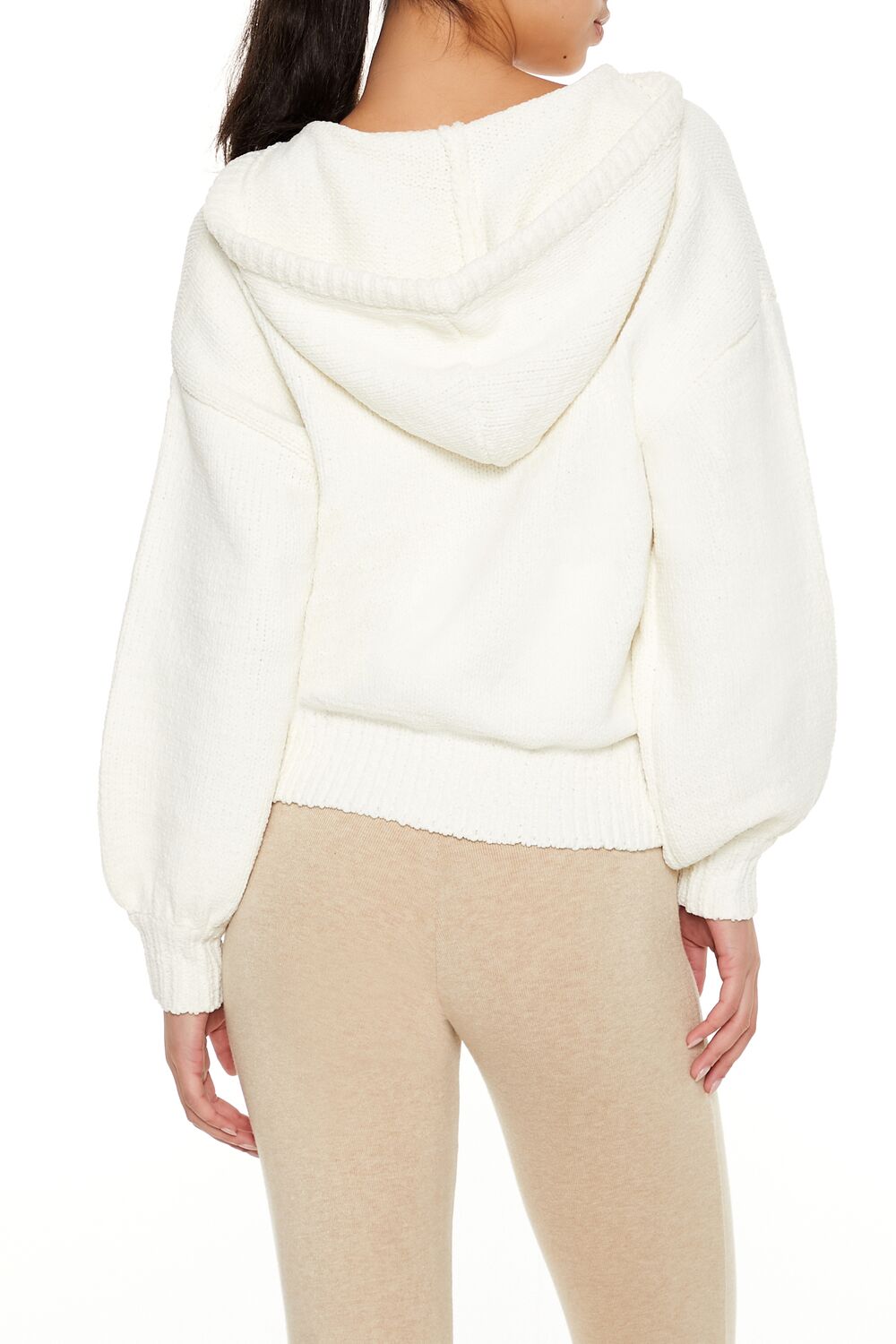 Hooded Drop-Sleeve Sweater | Forever 21 Womens