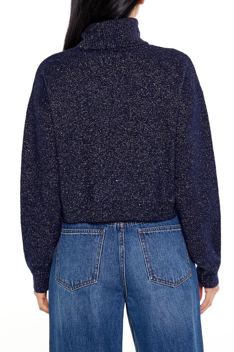 Glitter Knit Turtleneck Sweater | Forever 21 Womens