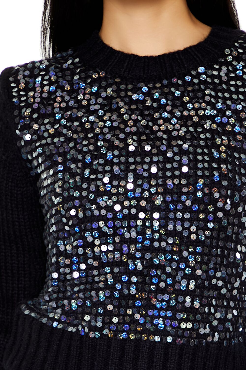 Iridescent Sequin Sweater | Forever 21 Womens