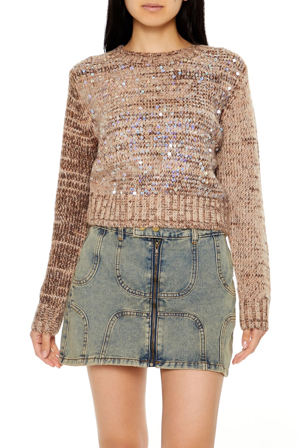 Iridescent Sequin Sweater | Forever 21 Womens