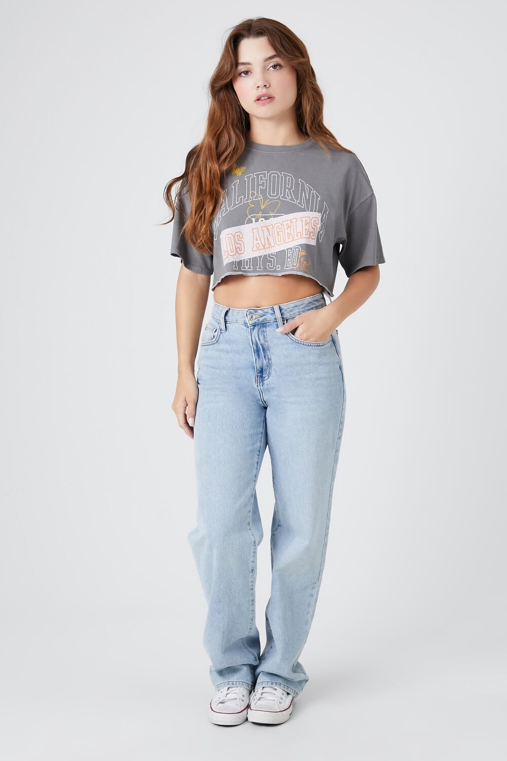 California Graphic Cropped Tee | Forever 21 Womens