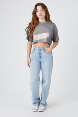 California Graphic Cropped Tee | Forever 21 Womens