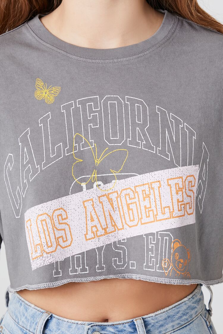 California Graphic Cropped Tee | Forever 21 Womens