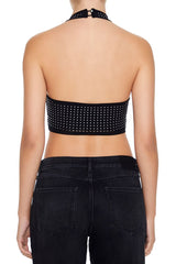 Sequin Halter Crop Top | Forever 21 Womens