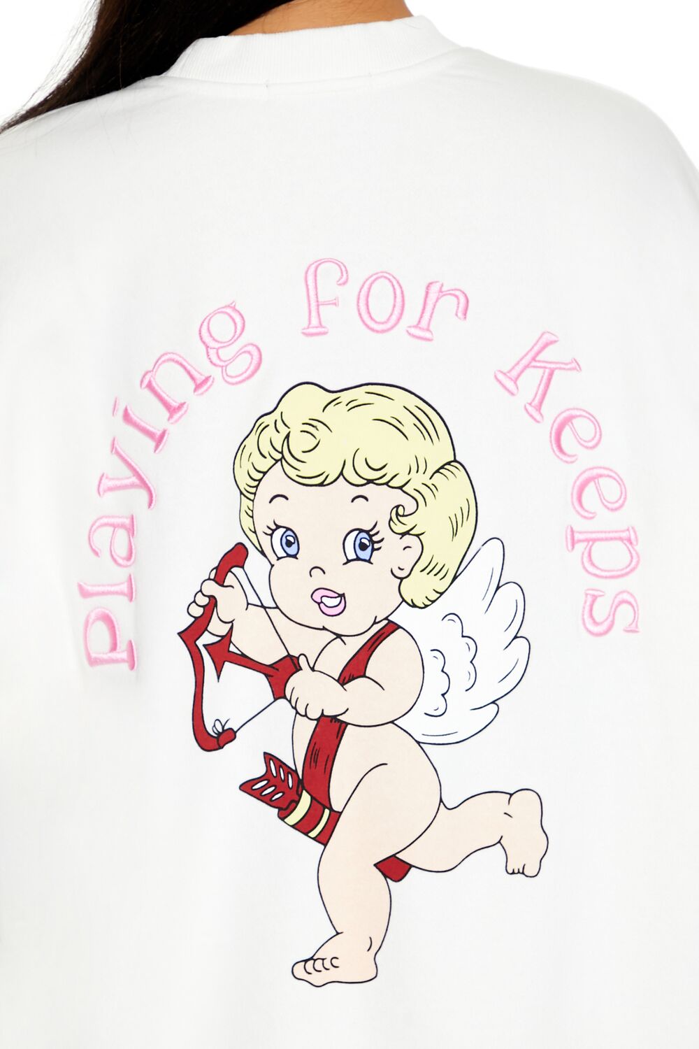 Cupid Playing For Keeps Pullover | Forever 21 Womens