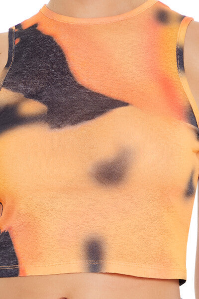 Cropped Tie-Dye Tank Top | Forever 21 Womens