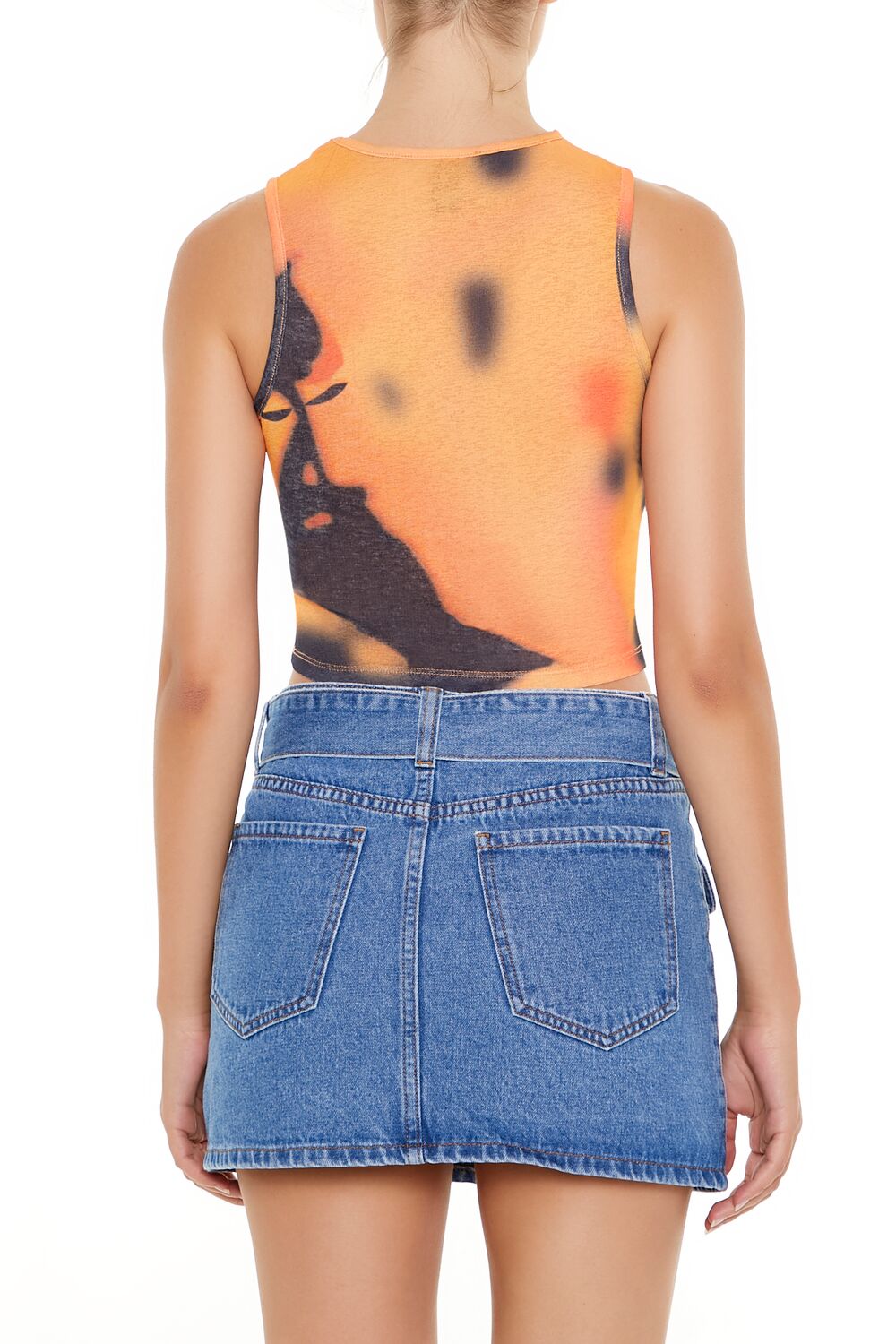 Cropped Tie-Dye Tank Top | Forever 21 Womens