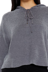 Hooded Lace-Up Sweater | Forever 21 Womens