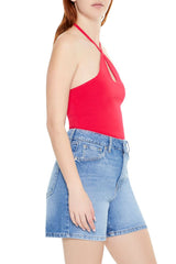 Sweater-Knit Halter Thong Bodysuit | Forever 21 Womens