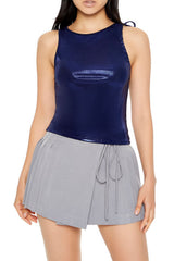 Metallic Ruched Tank Top | Forever 21 Womens